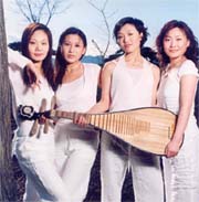 Rising Moon in the Forest